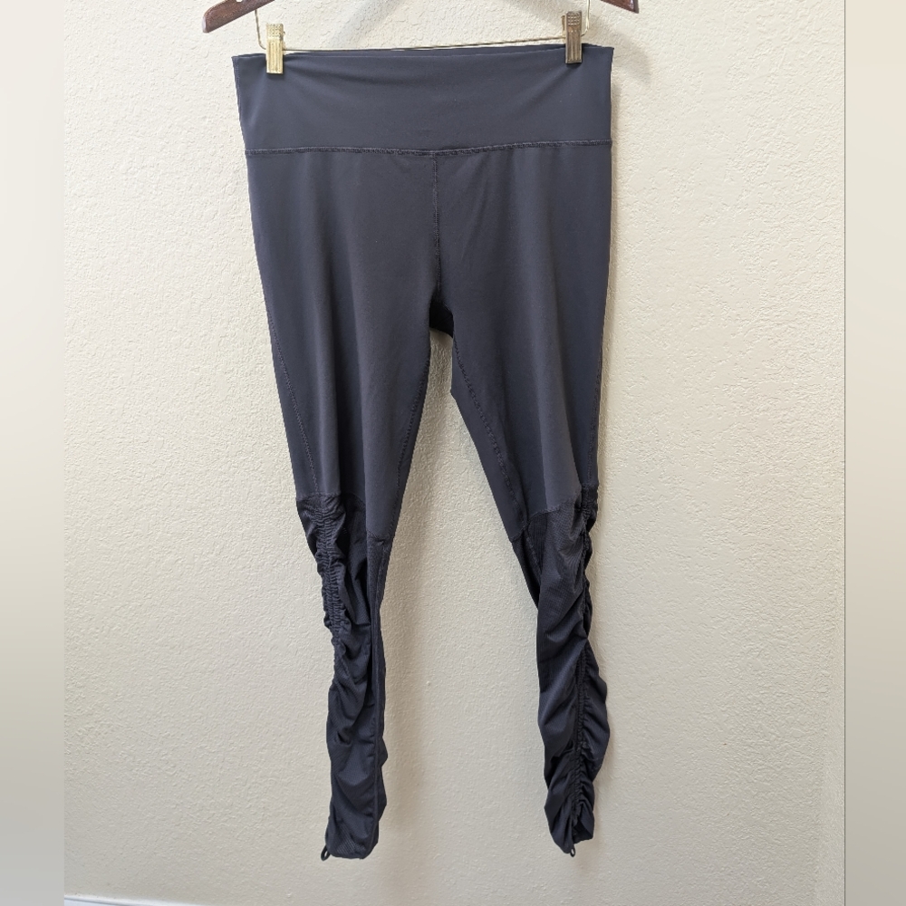 Fabletics Cashel PureLuxe Foldover High Rise Ruched Cinch Leggings. Size XL